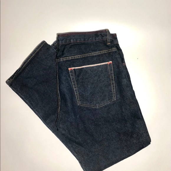 The Hundreds Button Fly Blue Jeans - Picture 2 of 8